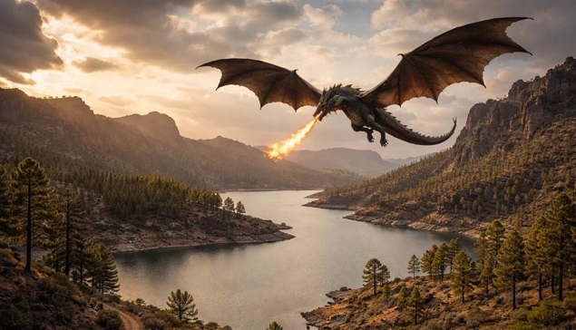 “Westeros” ligt voor seizoen 4 van “House of the Dragon” bij Presa de Las Niñas
